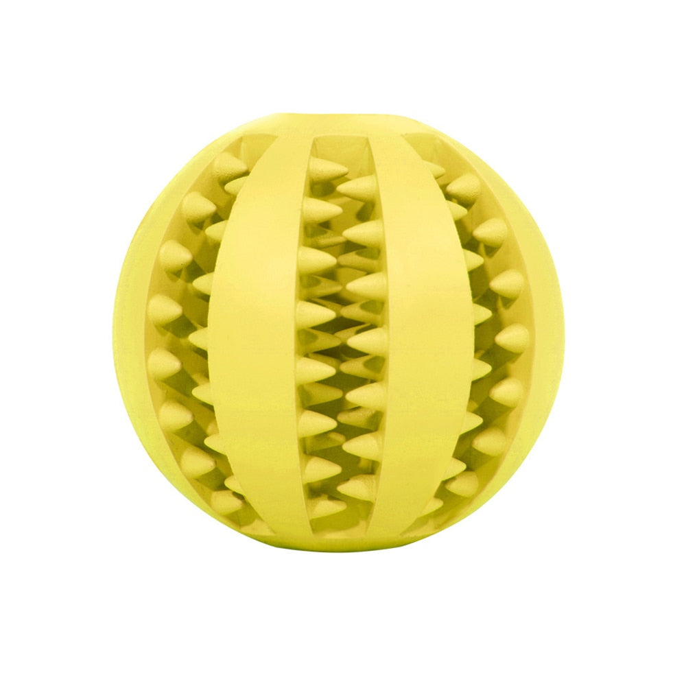 Pawsitively Perfect: The Pet Chew Toy Teeth Cleaning Rubber Ball for a Healthy and Happy Pet